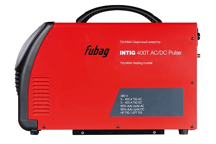 Сварочный инвертор Fubag INTIG 400 T AC/DC PULSE + Горелка FB TIG 26 5P 4m