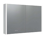 Зеркальный шкаф Aquatek 100x70 см с подсветкой, антипар, хром AQ7109-MLC