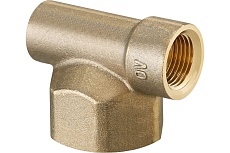 Концевая пробка Oventrop G 1 BP, отвод на воздуховодчик G 3/8 BP, 1400691