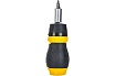 Реверсивная отвертка Stubby Multibit Stanley 0-66-358