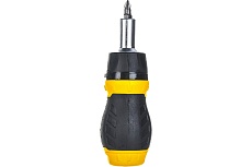 Реверсивная отвертка Stubby Multibit Stanley 0-66-358