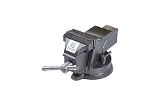 Слесарные тиски ZITOM 75 мм, поворотные bv10075