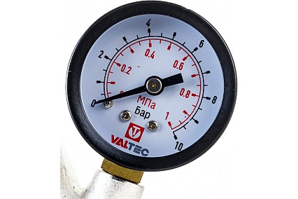 Редуктор давления Valtec с фильтром и манометром 3/4 " 2-5 бар VT.082.N.05