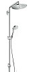 Душевая стойка Hansgrohe Croma Select 280 Air 1jet Showerpipe Reno EcoSmart 26793000