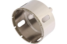 Сверло алмазное по стеклу и керамике, трехгранный хвостовик, 65x65 мм Тундра 1935849