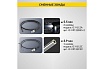 Промышленный видеоэндоскоп iCartool 4.3", 1Мп, 2 камеры, 1280х720, 1 м, 5.5 мм сменный зонд IC-V112A