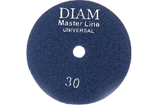 Круг алмазный гибкий шлифовальный АГШК Master Line Universal №30 (100х2.5 мм) Diam 639