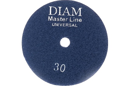 Круг алмазный гибкий шлифовальный АГШК Master Line Universal №30 (100х2.5 мм) Diam 639