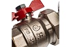 Распределительный коллектор из латуни без расходомеров 3 вых. STOUT SMB 0468 000003