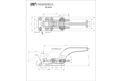 Стягивающий зажим HAO SHOU HS-40370