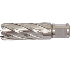 Сверло корончатое HSS по металлу (22х55/88 мм; Weldon 19) D.BOR CD-HSS-055-022-W