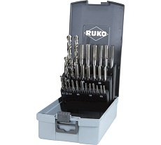 Набор метчиков RUKO М3-М12 мм HSSE-Co5 29пр 245003ERO
