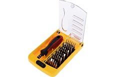 Наборная отвертка для точечных работ Rexant 37 предметов 12-4702