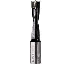 Сверло глухое 8х57 мм, хв-к 10 мм, R Deltatools 06-0060