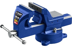 Индустриальные слесарные тиски Зубр Профессионал 100 мм 32703-100_z01