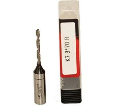 Сверло монолитное для глухих отверстий KWS HWМ 3х35х70 R K7 4093-05955-630825511