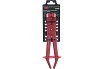 Пластиковый зажим для шлангов Rockforce с фиксатором изогнутый 90L-220мм RF-903G18A(27397)