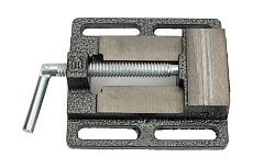 Станочные тиски TLX для сверлильных станков 80мм тип 2 неповоротные ход 82мм, паз 12х57мм 66391