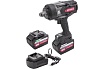 Аккумуляторный бесщеточный ударный гайковерт Thorvik BBIW342400 3/4DR, 21В, 2400 Нм 53708