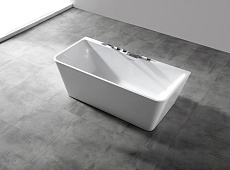 Акриловая ванна Abber AB9298 170x80, белый