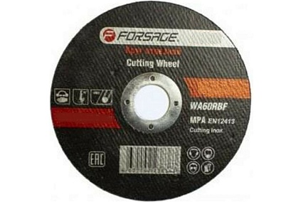 Круг отрезной по металлу и нержавейке 115x1.2x22.2 мм Rockforce RF-CW504S