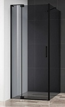 Душевой уголок Cezares Slider SLIDER-AH-1-100-100/110-BR-NERO 100x100/110 тонированный, черный