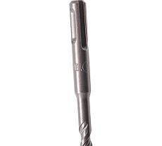 Бур по бетону, двойная спираль, Cobalt W-tip (8x210 мм; SDS PLUS) Denzel 705013