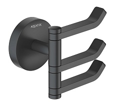 Крючок Aquatek Бетта AQ4632MB черный матовый