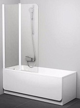 Шторка для ванны Ravak Chrome CVS2-100 L белый