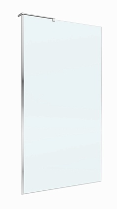 Душевая перегородка Belbagno UNO-L-1-TB-110-C-Cr 110x200 прозрачная, хром