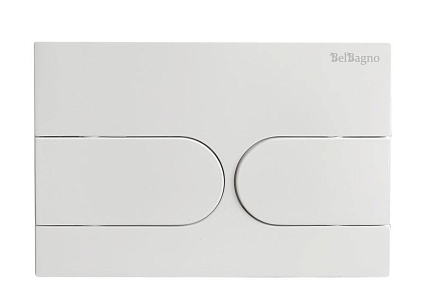Кнопка смыва BelBagno BB-11-BL белый глянец Кнопка смыва BelBagno BB-11-BL белый глянец
