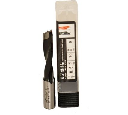 Сверло для глухих отверстий KWS HW Ø8.5х43х70 Z=2 R K5+ ZCG0AD341