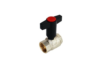 Шаровой кран ELSEN 1/2", ВВ, высокая ручка из пластмассы EV12.6200