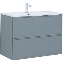 Мебель для ванной Aquanet Арт 90 см мисти грин
