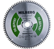 Диск пильный Industrial Дерево (300x30 мм; 80Т) Hilberg HW302