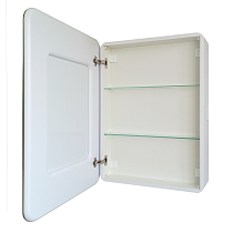 Зеркальный шкаф Art&Max Platino AM-Pla-600-800-1D-L-DS-F 60x80 с подсветкой