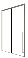 Душевая дверь Timo TDSS-140/13C-8R 140x200 прозрачное, никель