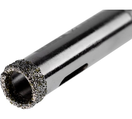 Коронка алмазная трубчатая по керамограниту Flex 226-003 DHS (10х60 мм; высота сегмента 5 мм; A3; 60Р) Hammer 58966