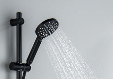 Душевой гарнитур Aquatek Оберон AQ2014MB черный матовый