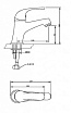 Смеситель для раковины Bravat Fit F1135188CP-RUS хром