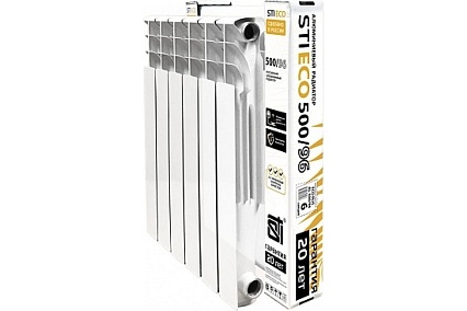 Радиатор STI AL ECO RUS 500/96 6 секций ТТ000015893