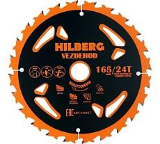 Диск пильный Vezdehod 165х20 мм, 24Т, 18º Hilberg HV167
