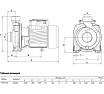 Центробежный поверхностный насос (консольный) UNIPUMP CPM 750 41555