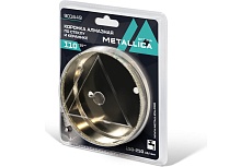 Коронка алмазная 110x55 мм, #80, по стеклу и плитке METALLICA Optima 901649