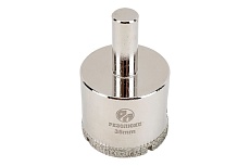 Коронка алмазная без направляющего сверла по стеклу и керамической плитке 35 мм Резолюкс 63035