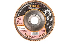 Круг лепестковый торцевой конический Tiger Abrasive SPECIAL CERAMICS керамика, 125x22 мм, P60 00-00001142