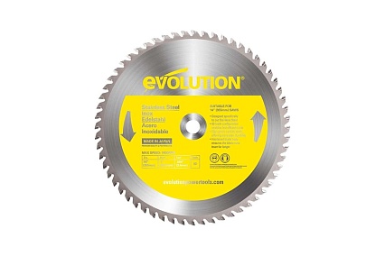Диск (355х25.4х2,4 мм; 90 зубьев) по нержавеющей стали Evolution 90TBLADE