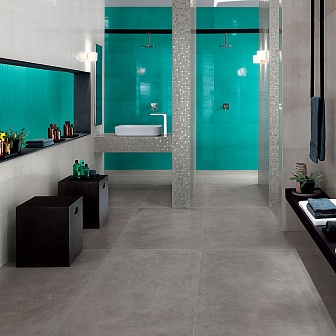Мозаика Atlas Concorde Dwell Turquoise Mosaico L 30,5x26 см, 9DLT
