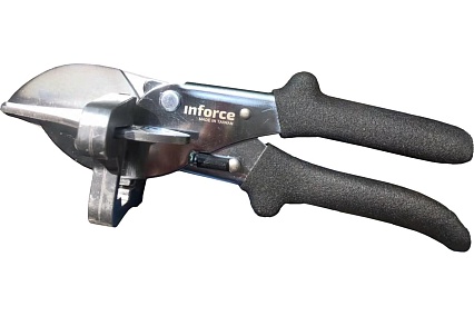 Угловые ножницы для пластмассовых и резиновых профилей Inforce 250 мм 06-18-51