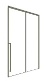 Душевая дверь Timo TDSS-120/13C-8L 120x200 прозрачное, никель
